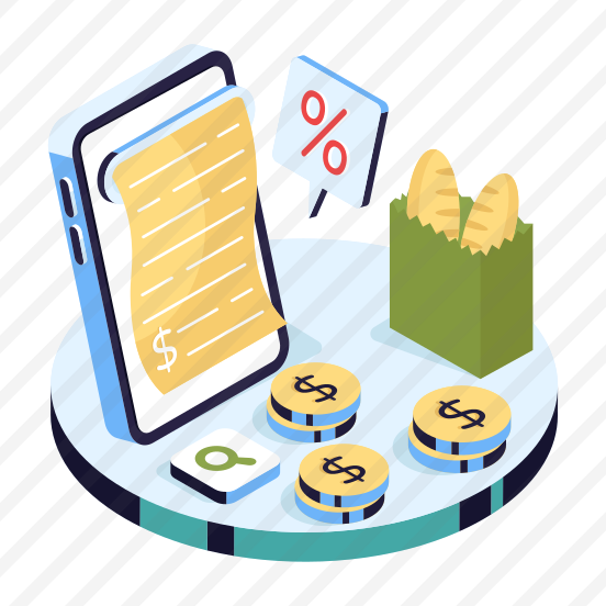 Shopping Bill, Invoice, Receipt, Payment Slip, Commerce preview