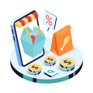 Takeaway Food, Food Parcel, Food Package, Online Food Order, Food App,icons icon
