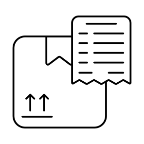Invoice, Bill, Payment Slip, Ecommerce, Logistic Bill icon