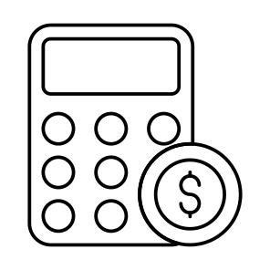 Financial Calculation, Arithmetic, Mathematics, Math, Accounting icon
