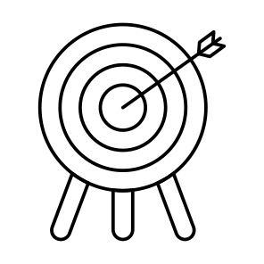 Target, Aim, Objective, Goal, Purpose icon