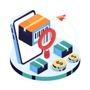 Barcode Tracking, Barcode Analysis, Barcode Scanning, Find Barcode, Search Barcode icon