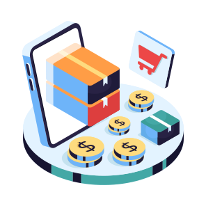 Cash On Delivery, Payment On Delivery, Money On Delivery, Ecommerce, Mobile Parcel Payment icon