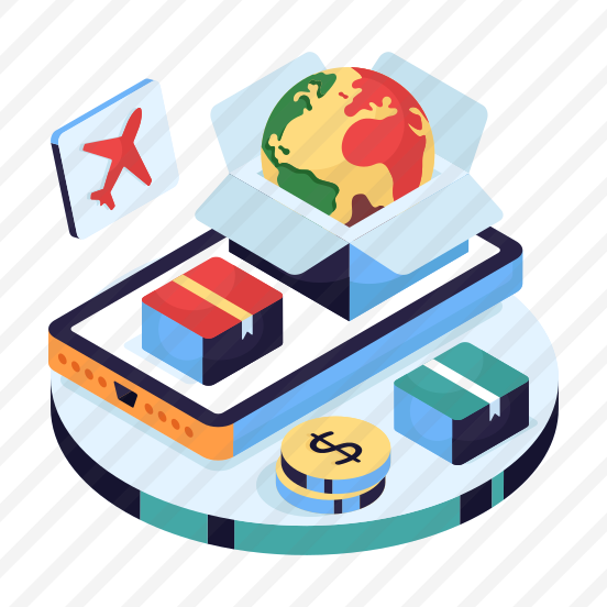 Global Parcel, Global Package, Global Delivery, Global Carton, Logistic Delivery preview