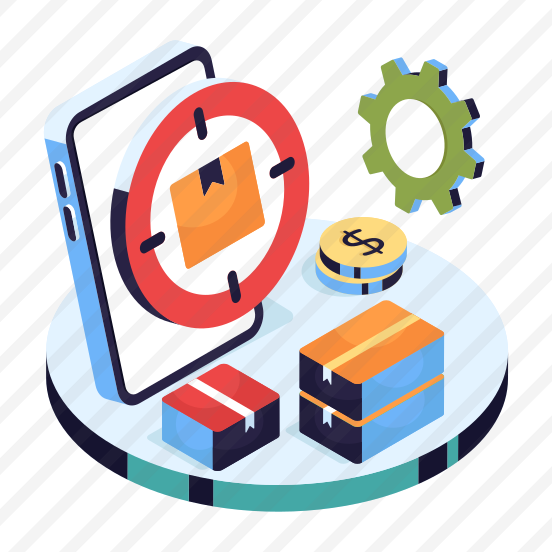 Logistic Target, Target Parcel, Package, Carton, Box, preview
