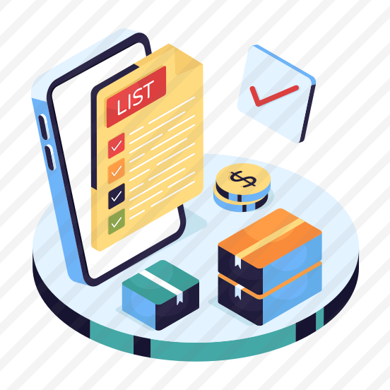 Mobile Checklist, List, Todo, Worksheet, Agenda preview