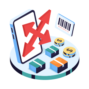Parcel Direction, Package Direction, Logistic Direction, Cardboard, Box, icon