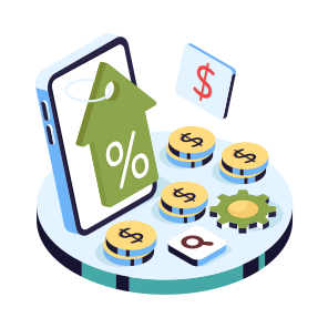 Discount Arrow, Arrowhead, Upward Arrow, High Value, Price Discount icon