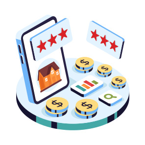 Estate Ratings, Property Feedback, Property Ratings, Customer Review, Property Reviews icon