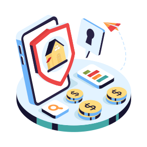 Home Access, Secure Home, Home Security, Home Protection, House Security icon