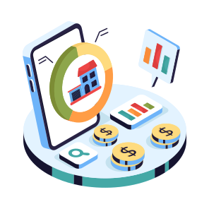 Home Analytics, Property Infographic, Property Statistics, Estate Analytics, Estate Infographic, icon
