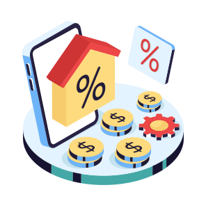 Home Discount, House Discount, Property Discount, Estate Discount, Building Discount,,vector icon