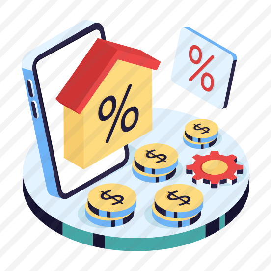 Home Discount, House Discount, Property Discount, Estate Discount, Building Discount,,vector preview