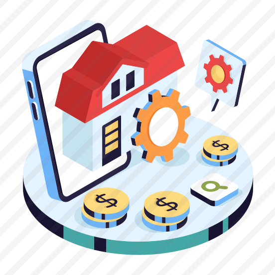 Home Setting, Home Configuration, Home Development, Home Management, Property Management,icons preview