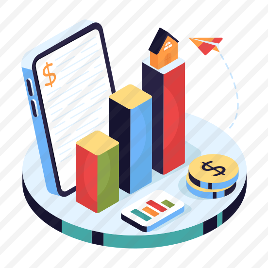 Property Analytics, Property Infographic, Property Statistics, Estate Analytics, Estate Infographic,,simple Icon preview