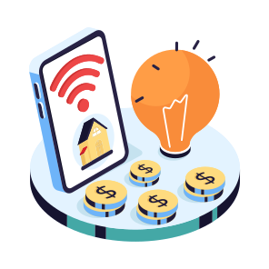 Smart Home, Smart House, Internet Of Things, Iot, Smart Building icon