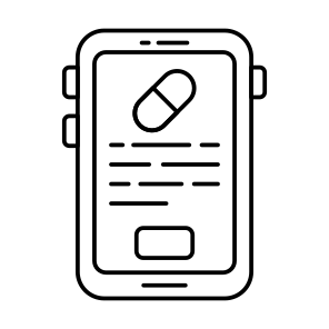 Medical App, Healthcare App, Mobile Medical App, Online Healthcare, Online Medications icon