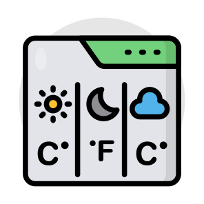 Online Weather Forecast, Weather Website, Overcast, Meteorology, Weather Webpage (2) icon