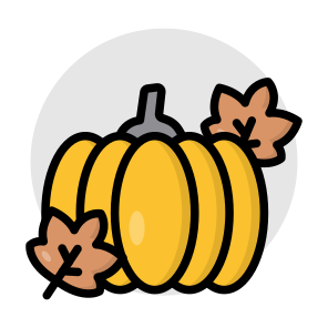 Pumpkin, Vegetable, Food, Edible, Winter Squash, icon
