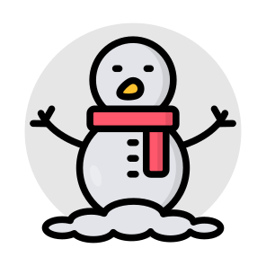 Snowman, Snow Sculpture, Snowperson, Snow Avatar, Snow Puppet icon