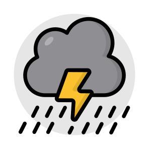 Thunderstorm, Cloud Storm, Weather, Forecast, Meteorology (2) icon