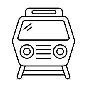 Train, Tram, Fast Train, Railway, Transport, icon