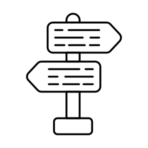 Board, Roadboard, Signboard, Info Board, Guideboard icon