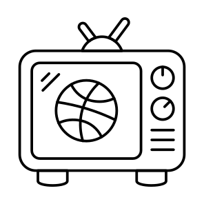 Tv Match, Football Match, Television Match, Broadcast, Watching Match, icon
