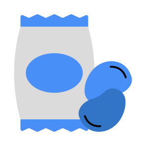Coffee Beans, Espresso Beans, Brew Beans, Coffee Seeds, Brew Seeds icon