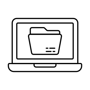 Online Folder, Online Document, Doc, Archive, Binder icon