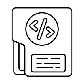Programming File, File Format, Filetype, File Extension, Document icon