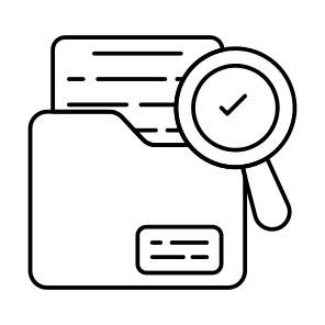 Search Folder, Search Document, Doc, Archive, Binder icon