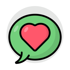 Love Chat, Love Communication, Love Message, Romantic Chat, Romantic Message icon
