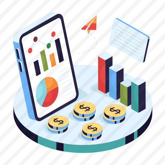 Business Analytics App, Online Infographic, Web Statistics, Business Data, Business Chart preview