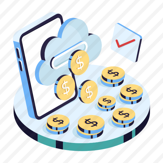 Cloud Earnings, Cloud Money, Cloud Cash, Cloud Investment, Cloud Economy, preview