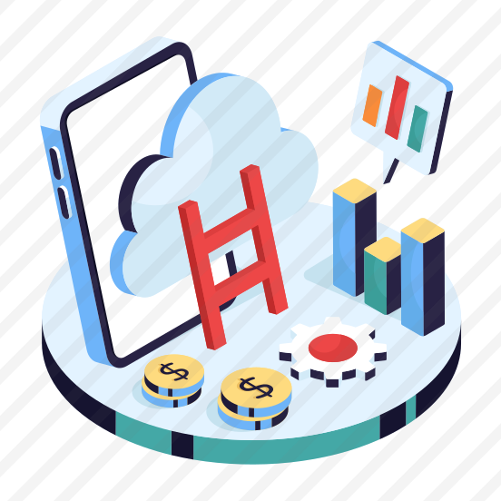 Cloud Ladder, Cloud Success, Cloud Path, Cloud Technology, Cloud Computing preview