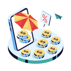 Financial Insurance, Financial Protection, Secure Finance, Dollar Security, Dollar Protection icon