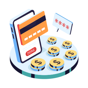 Mobile Card Payment, Online Payment, E Payment, Ecommerce, Online Payment Done icon