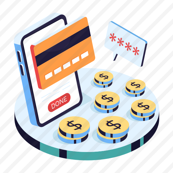Mobile Card Payment, Online Payment, E Payment, Ecommerce, Online Payment Done preview