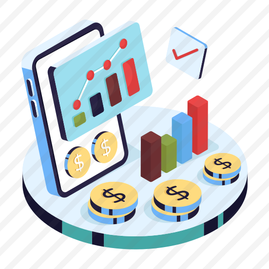 Mobile Data Analytics, Mobile Infographic, Statistics, Business Data, Business Chart preview