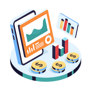 Mobile Data Analytics, Mobile Infographic, Statistics, Business Data, Business Chart,icons icon
