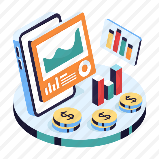 Mobile Data Analytics, Mobile Infographic, Statistics, Business Data, Business Chart,icons preview