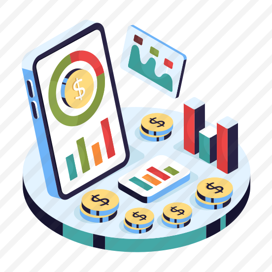 Mobile Data Analytics, Mobile Infographic, Statistics, Business Data, Financial Chart preview
