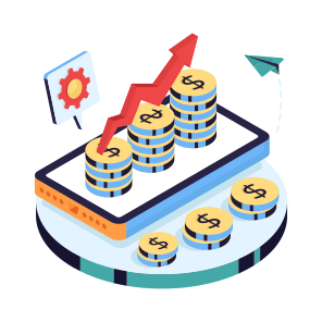 Online Data Analytics, Infographic, Statistics, Business Data, Financial Growth Chart icon