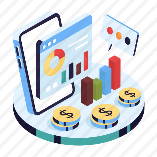 Online Data Analytics, Online Infographic, Web Statistics, Business Data, Business Chart preview