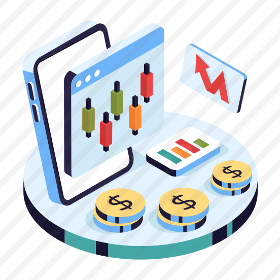 Online Data Analytics, Online Infographic, Web Statistics, Business Data, Business Chart,icons preview
