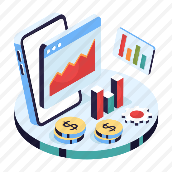Online Data Analytics, Online Infographic, Web Statistics, Online Business Data, Business Chart preview