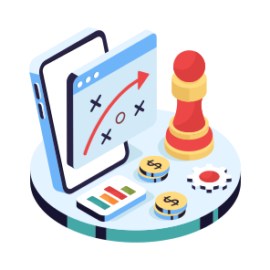 Web Strategy, Strategic Website, Strategic Plan, Business Strategy, Tic Tac Toe icon