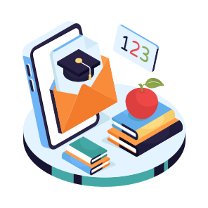 Academic Mail, Email, Correspondence, Letter, Envelope icon