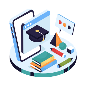 Education Website, Online Education, Online Learning, E Learning, Digital Education icon